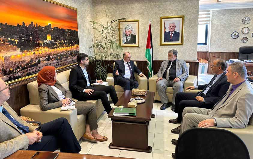 نائب المفتي العام يبحث سبل التعاون مع مؤسسة المواصفات والمقاييس