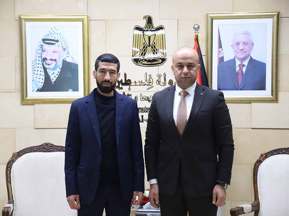 مفتي محافظة أريحا والأغوار يلتقي محافظها ويشارك في نشاطات أخرى