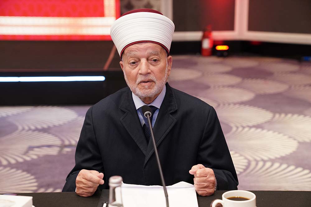 المفتي العام يشارك في المؤتمر العام التاسع عشر لمؤسسة آل البيت الملكية في الأردن
